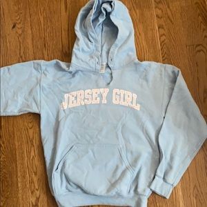 adorable jersey girl sweatshirt